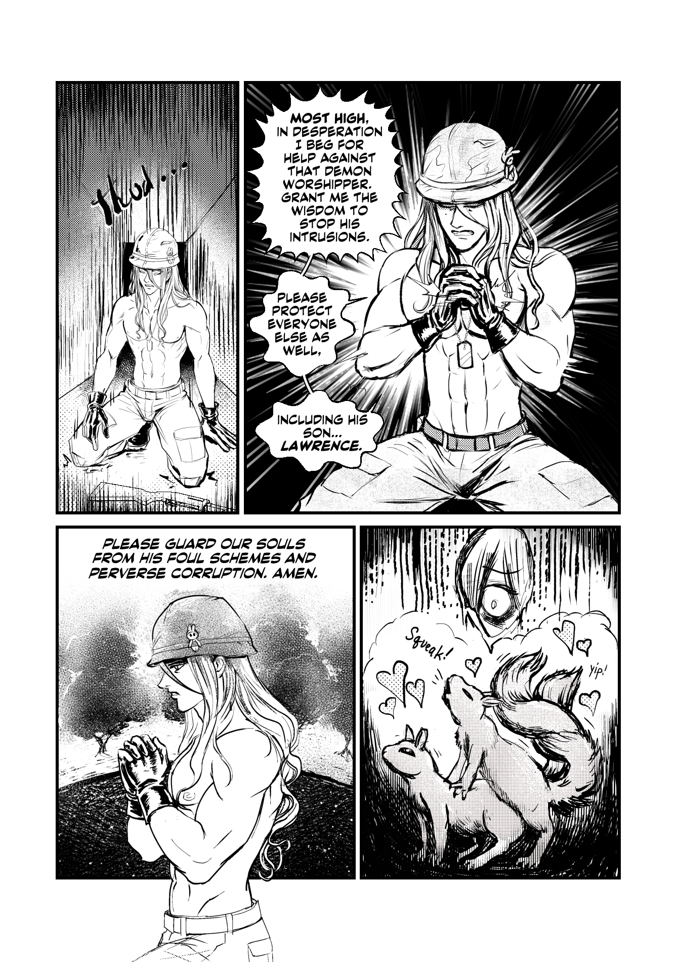 Jethro prays, Ophelia Stays Perverted